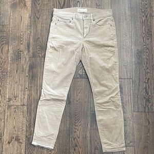 GAP Skinny Corduroy Pants in Light Tan